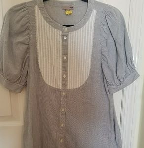 Shirt Dress H&M big shoulders